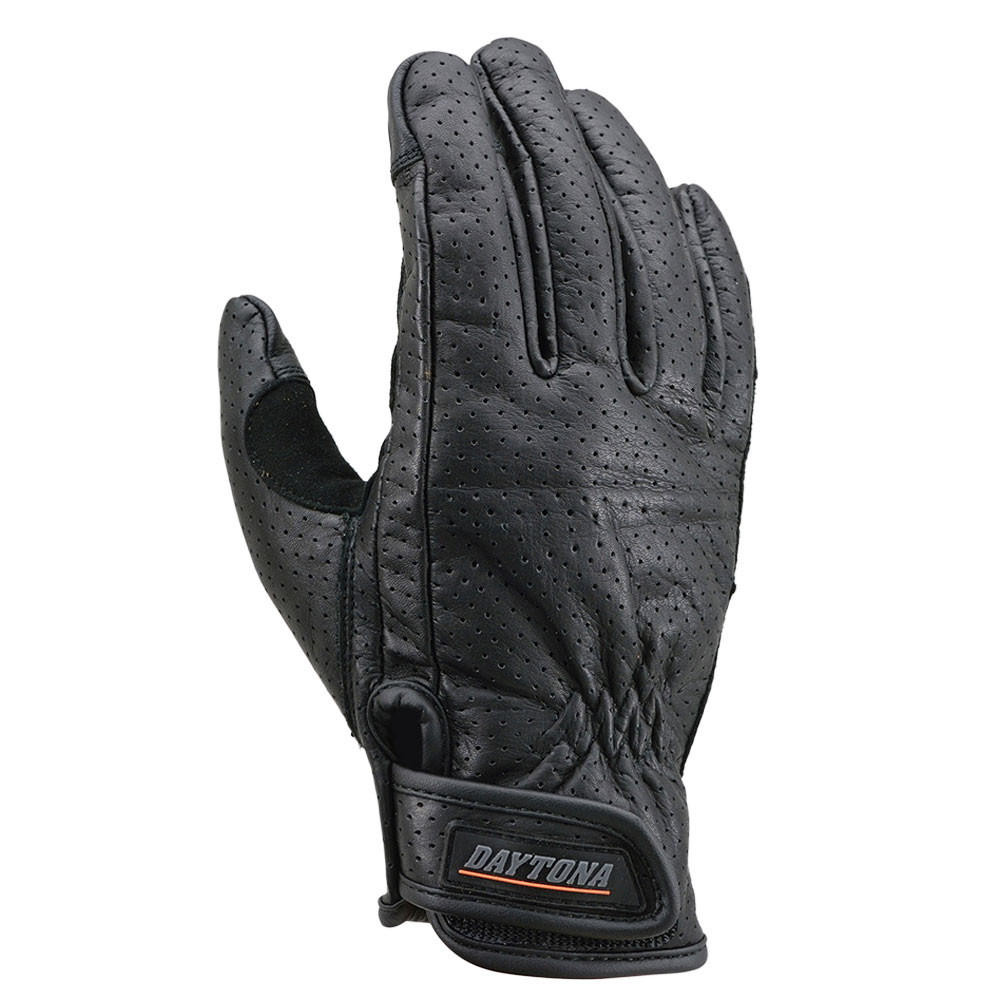 데이토나 HBG-129 펀칭 메쉬 스탠다드 소가죽 장갑 블랙