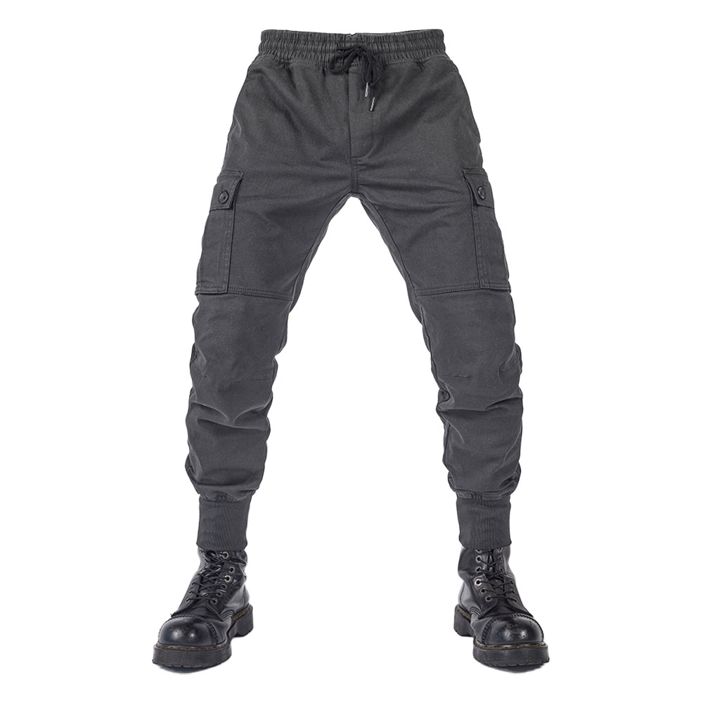 유브로스 UBU 727 그레이 라이딩 조거 기모 팬츠