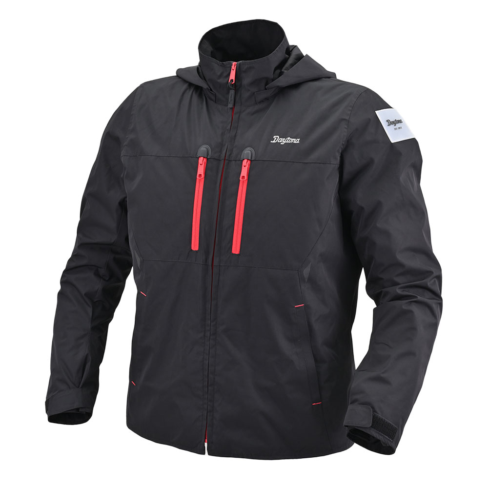 데이토나 DJ-013 겨울 윈드 브레이커 자켓 블랙 레드