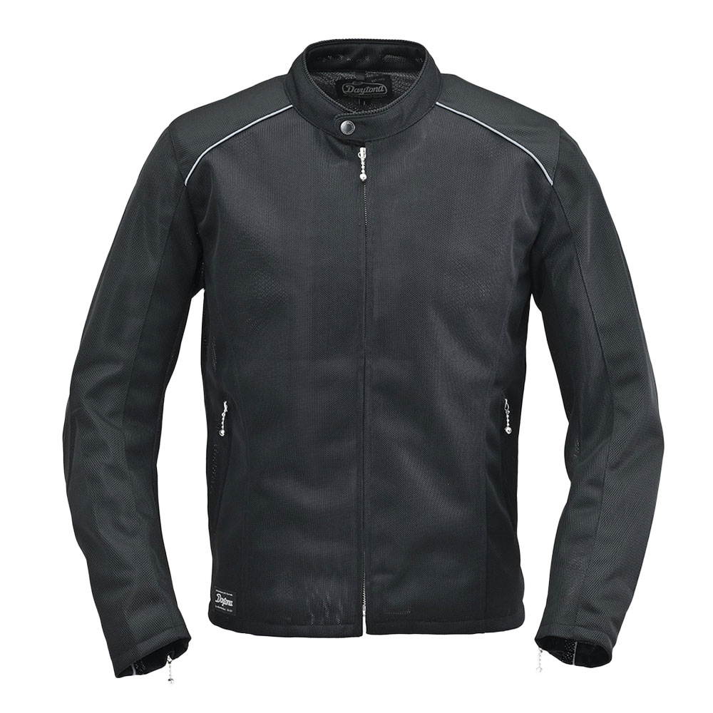 데이토나 DJ-003 메쉬 싱글 라이더스 자켓 블랙