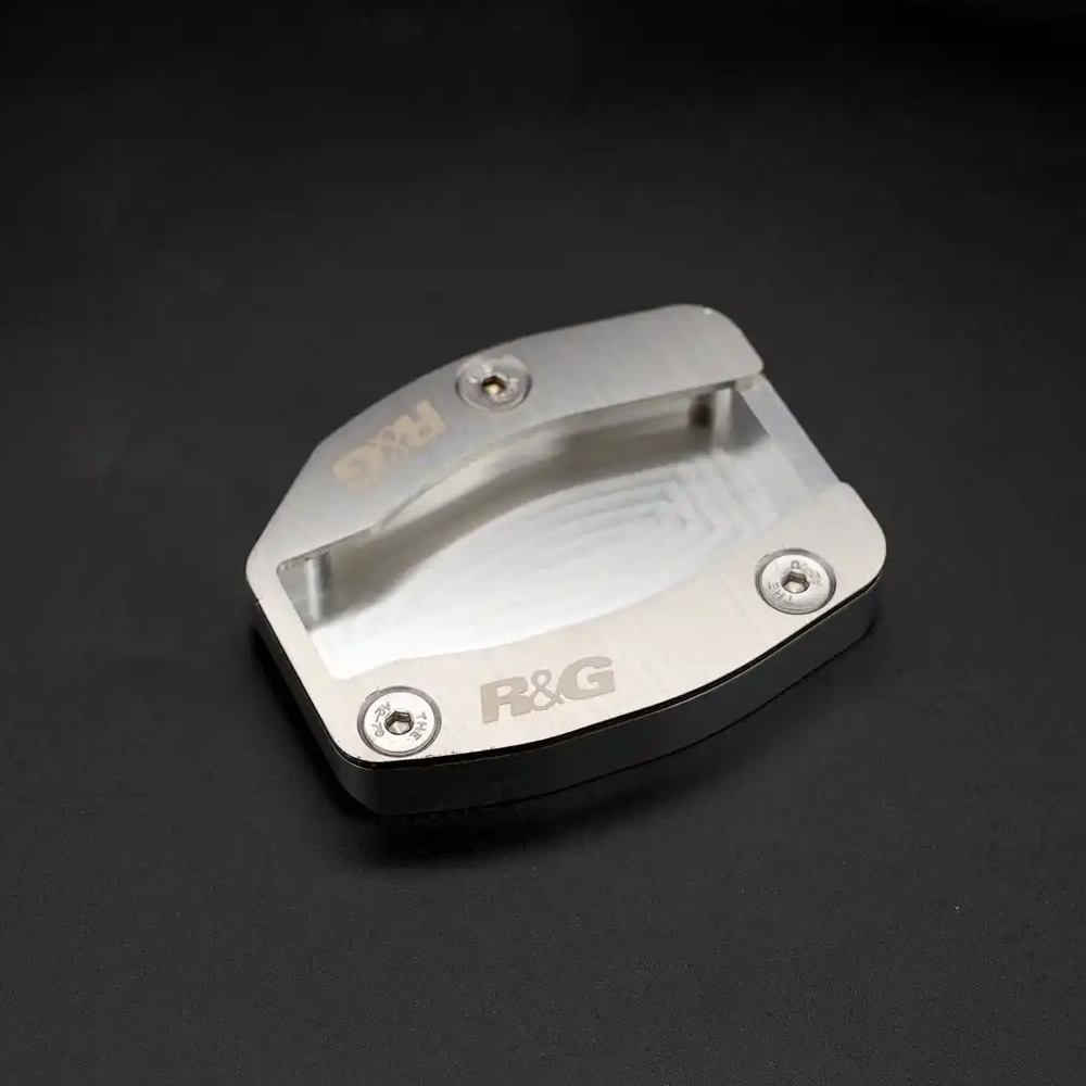 [해외] R&G 두카티 데저트X 22이상, 멀티스트라다 V4(S) 21이상, 멀티스트라다V2 25이상 사이드 스탠드 클립 PKS0149SI