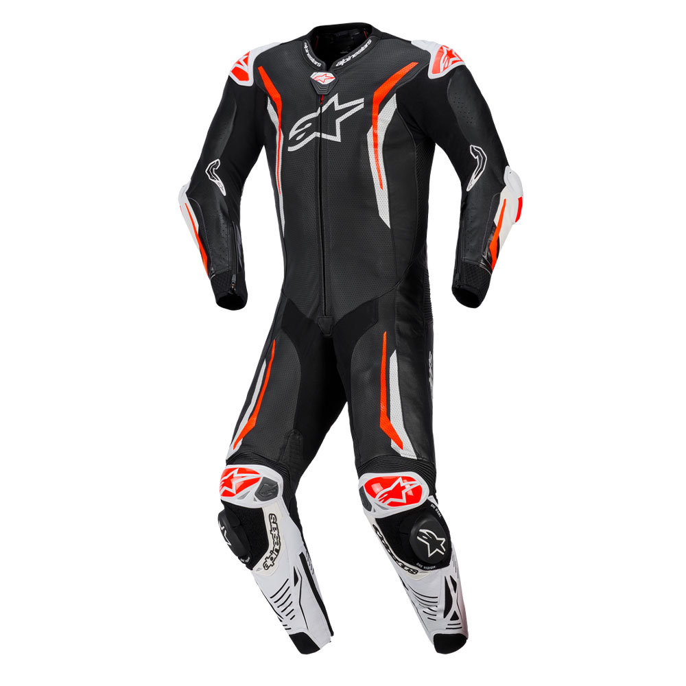알파인스타즈 슈트 GP TECH V5 1 PC LTH 블랙 화이트 레드 플루