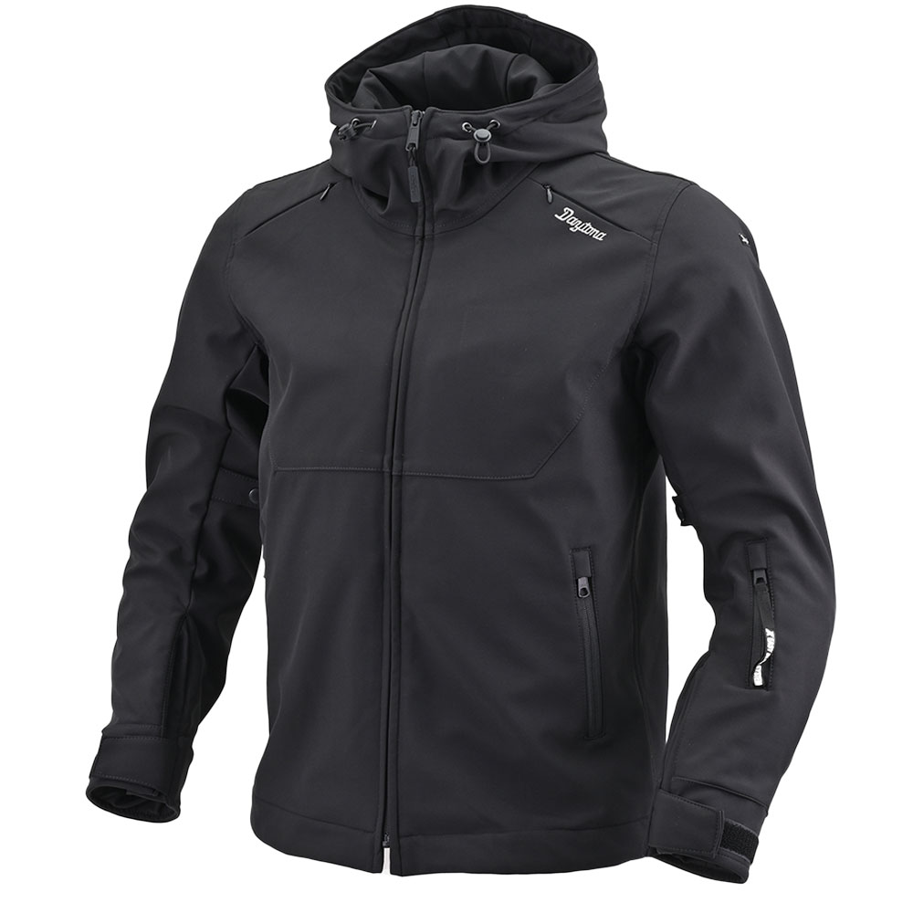 데이토나 DJ-017 이지 소프트 쉘 파카 자켓 블랙