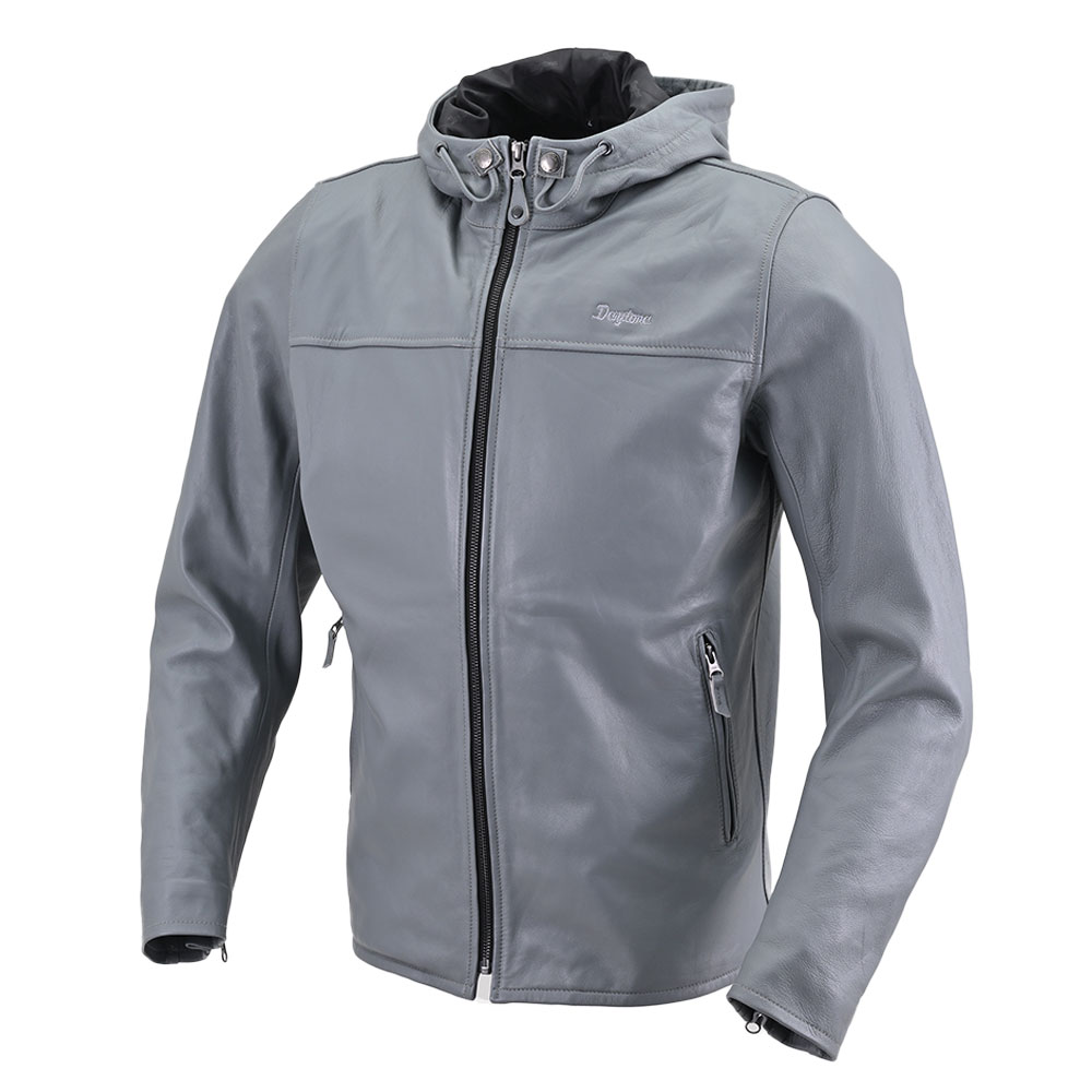 데이토나 DJ-020 루틴 가죽 자켓 그레이
