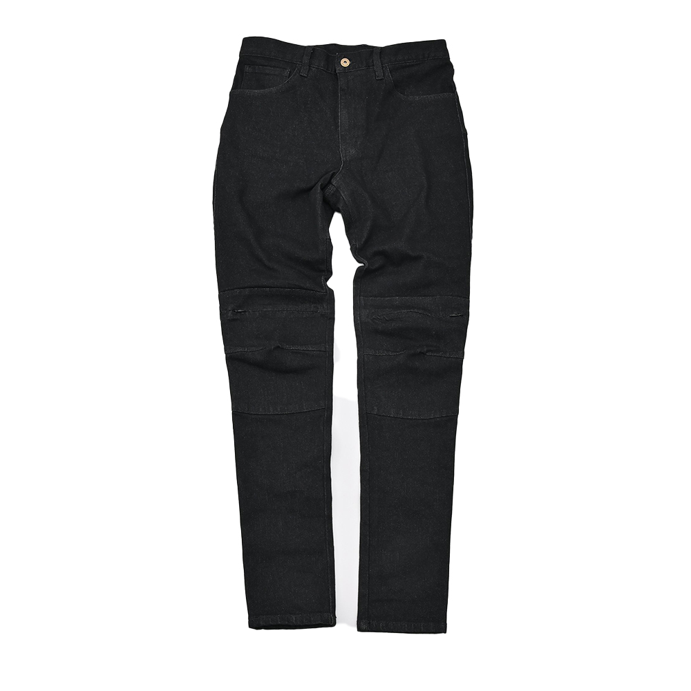 데이토나 DB-002 슬림 핏 청바지 라이딩진 블랙