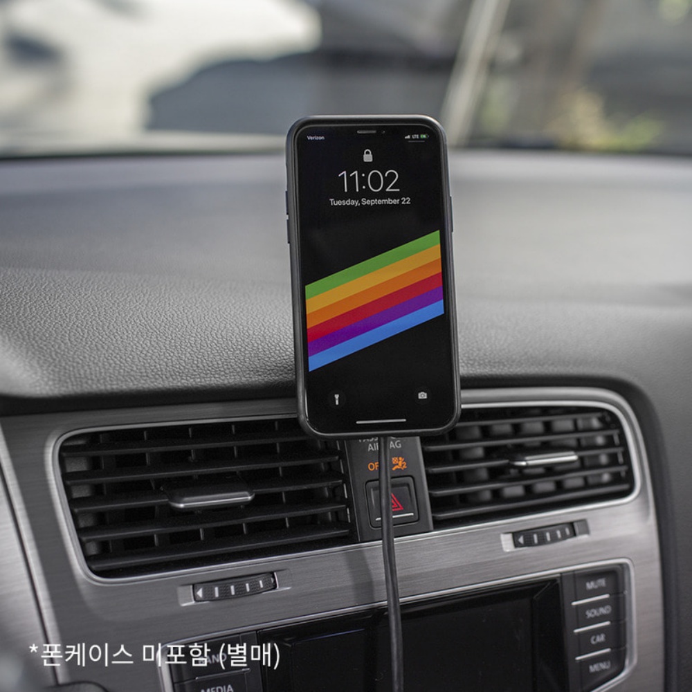 픽디자인 아이폰 전용 카 마운트 무선충전