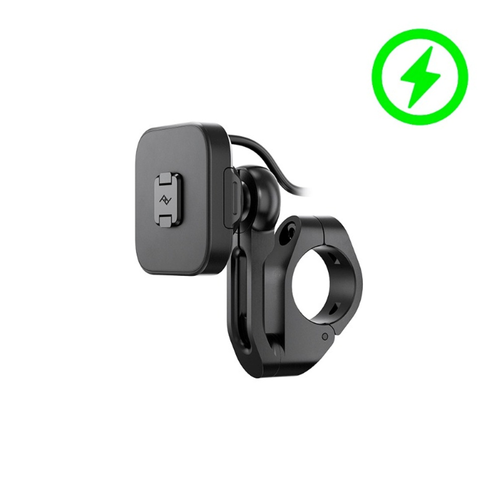 픽디자인 아이폰 전용 모토사이클 바 마운트 무선충전