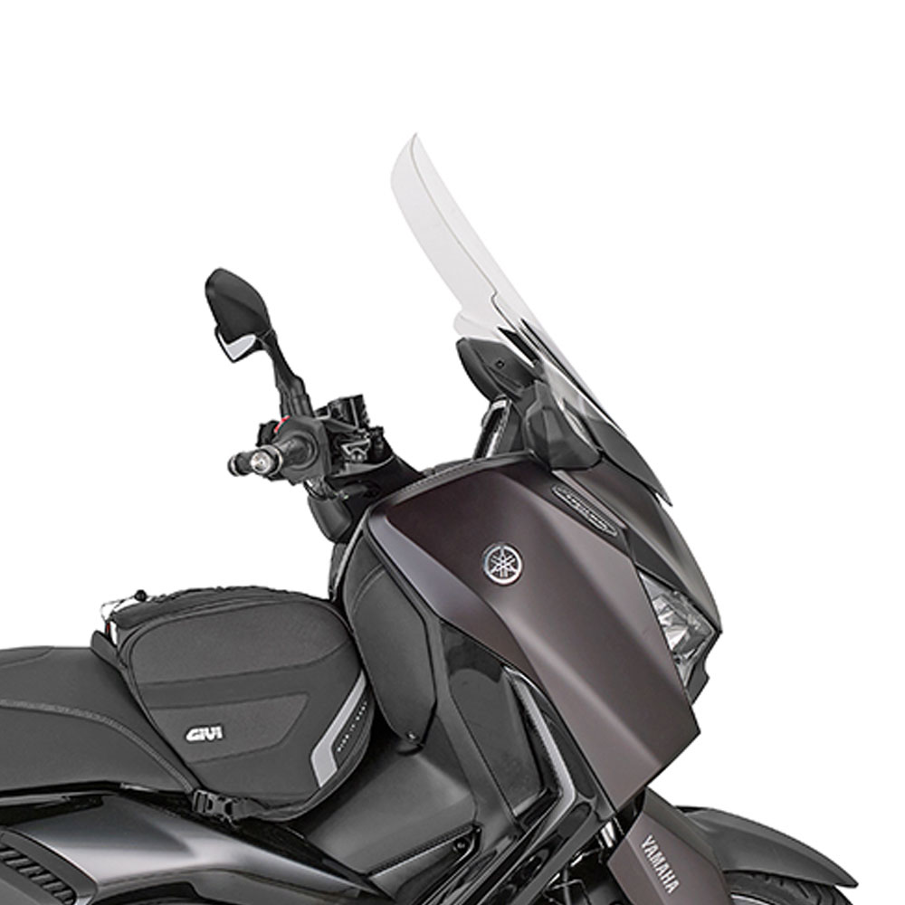 GIVI 야마하 XMAX300 25이상 전동식 윈드스크린 롱 투명 58.5x58cm