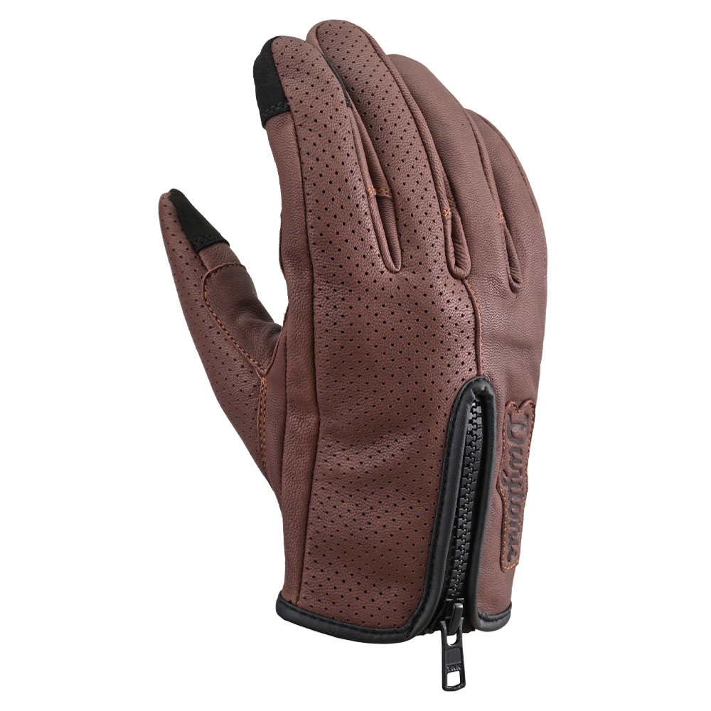 데이토나 DG-020 부분 맞는 가죽 장갑 브라운