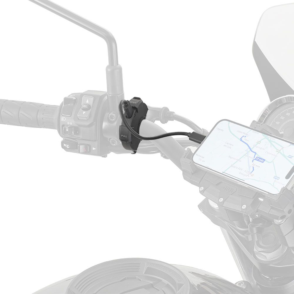 GIVI 핸들바 장착 USB 충전포트 TypeA + TypeC