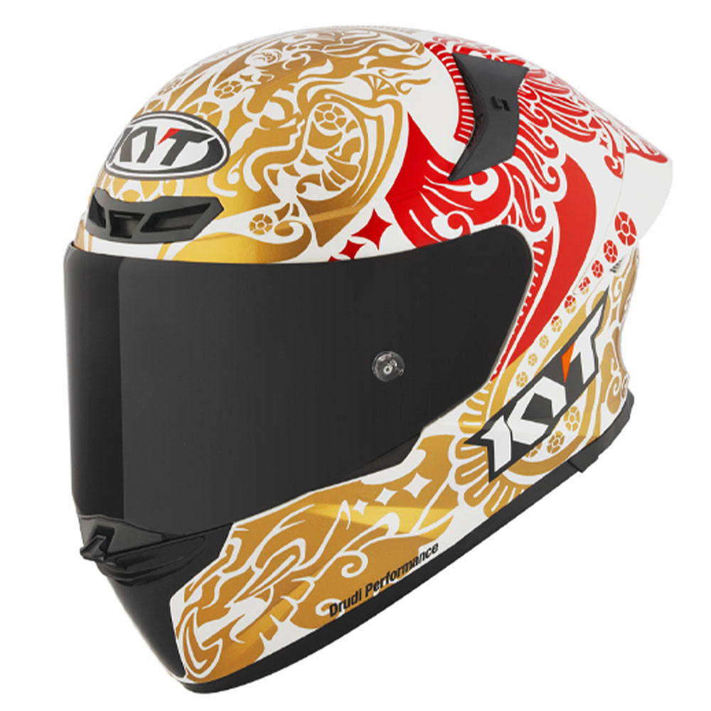 KYT 풀페이스 헬멧 TT-REVO 애니어 인도네시아 2023 화이트 펄