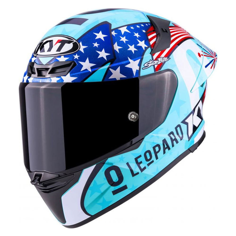 KYT 풀페이스 헬멧 TT-REVO 레오파드 레플리카 아메리카