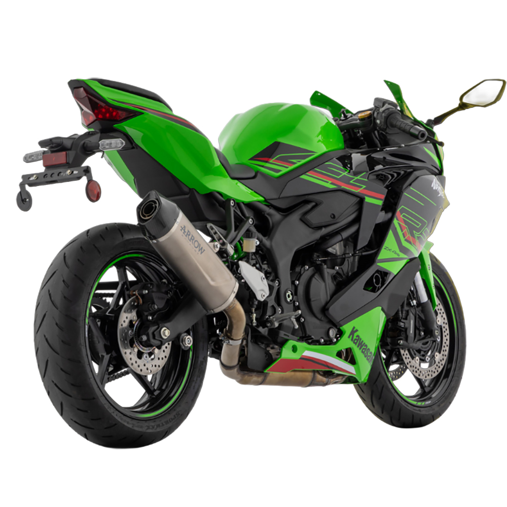 애로우 카와사키 ZX4R 23이상 에보 시스템 머플러 71963