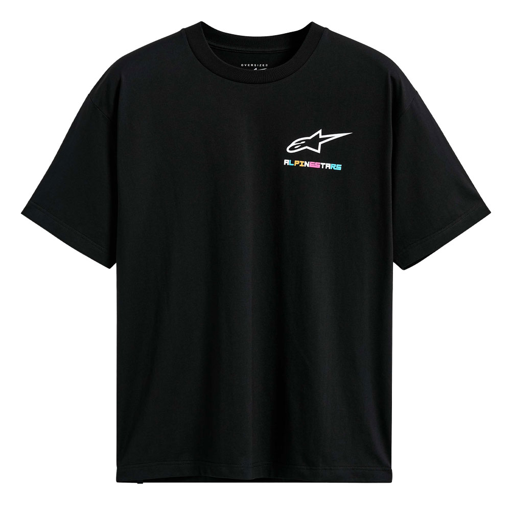 알파인스타즈 티셔츠 WILD OVERSIZED SS CSF 블랙