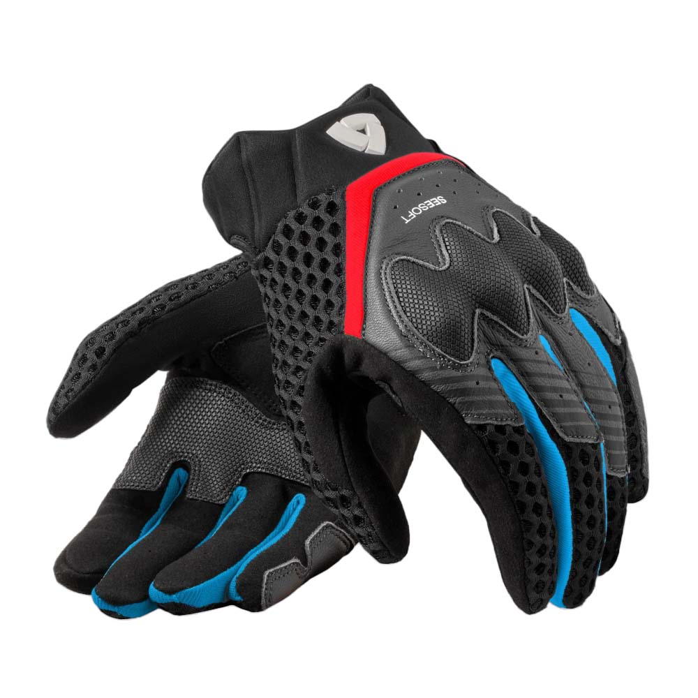 레빗 장갑 VELOZ 레드 블루