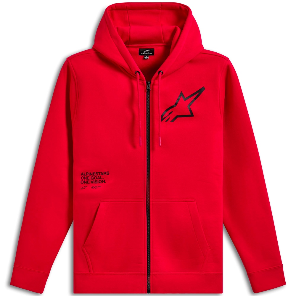 알파인스타 후드 TRANSVERSE 레드