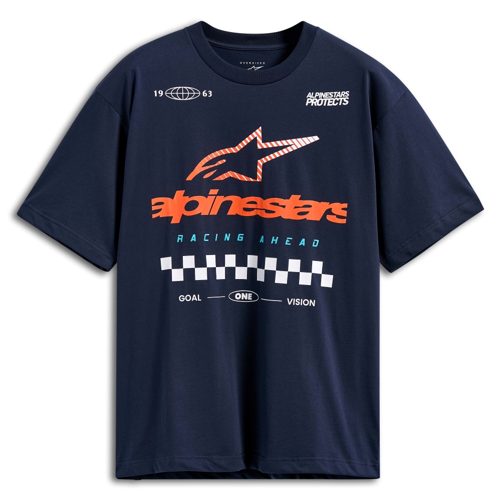 알파인스타 티셔츠 APLOMB OVERSIZED SS CSF 네이비