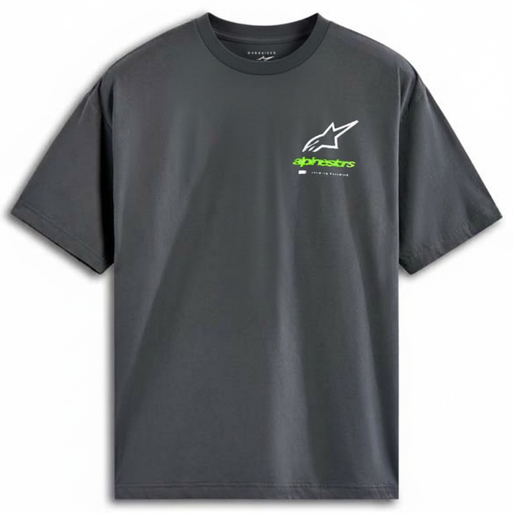 알파인스타 티셔츠 OVERHANG OVERSIZED SS CSF 차콜