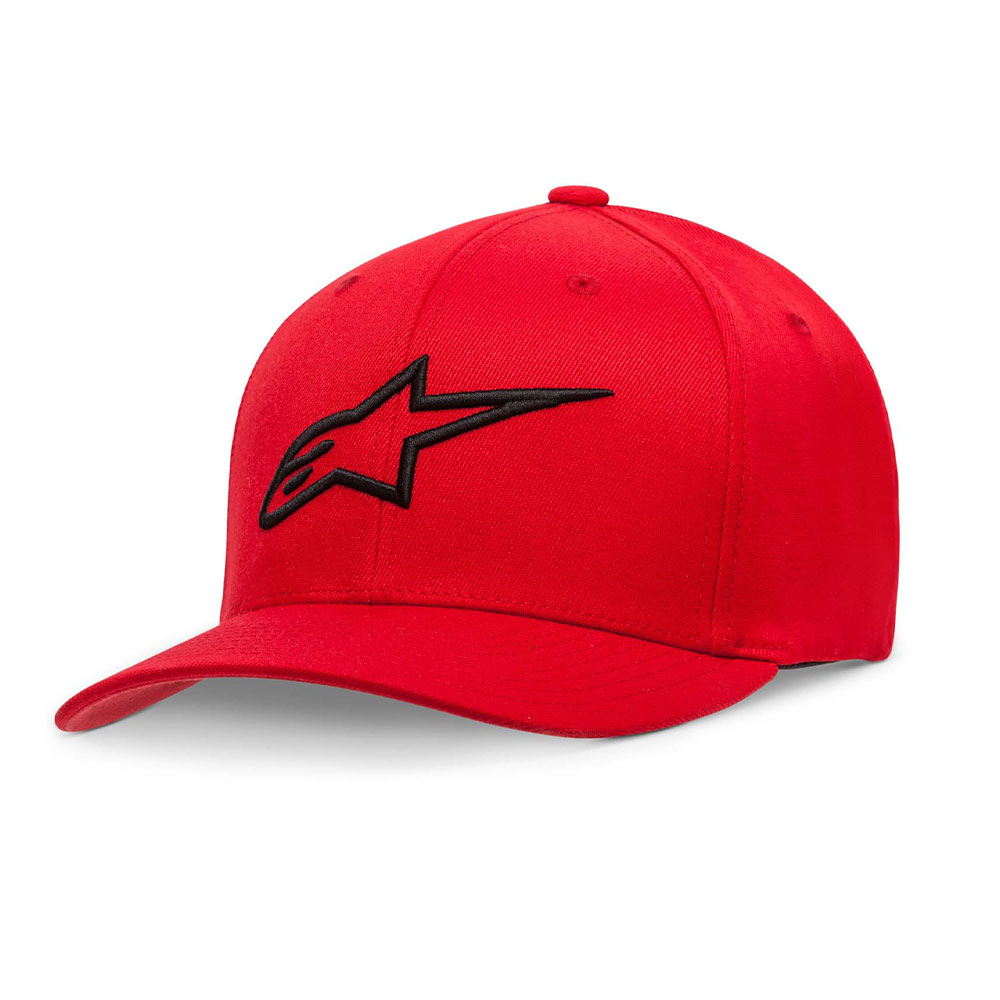 알파인스타 모자 AGELESS SNAPBACK 레드 블랙