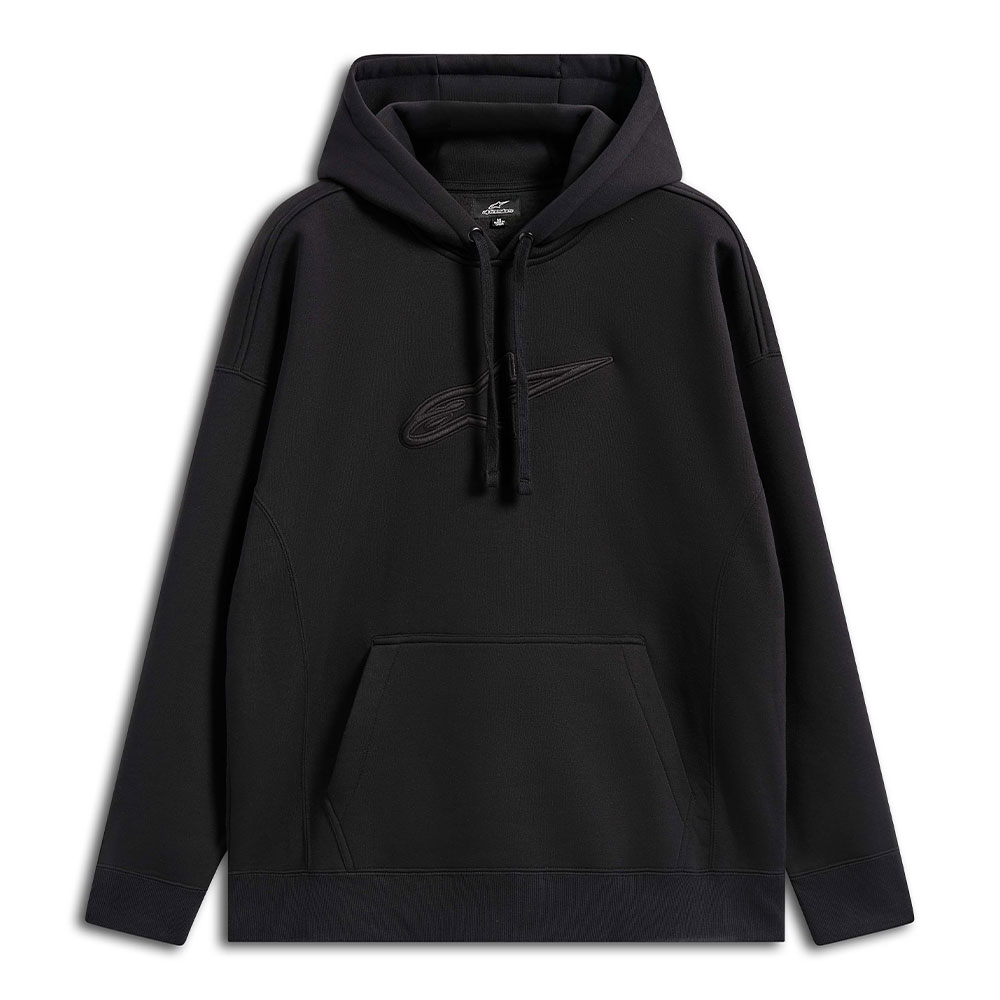 알파인스타 후드 EMERGENT OVERSIZED 블랙
