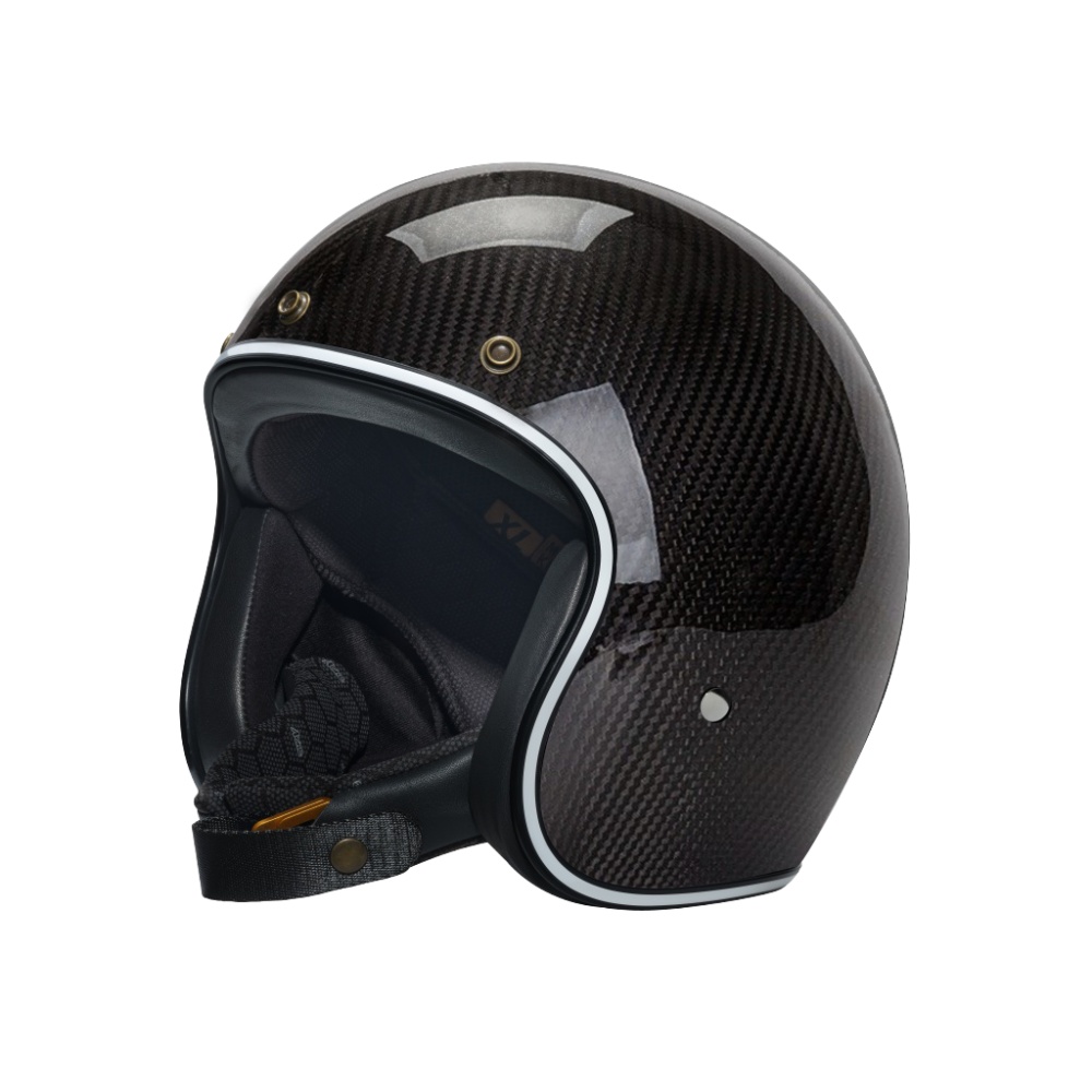 라텔 후니 오픈페이스 클래식 헬멧 유광 카본 3K