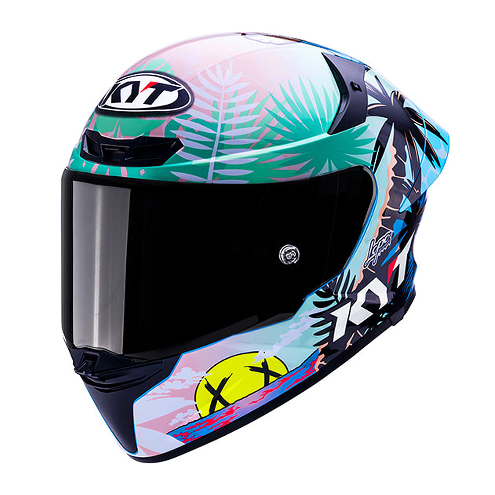 KYT 풀페이스 헬멧 TT-REVO 리카르도 롯시 바르셀로나 레플리카