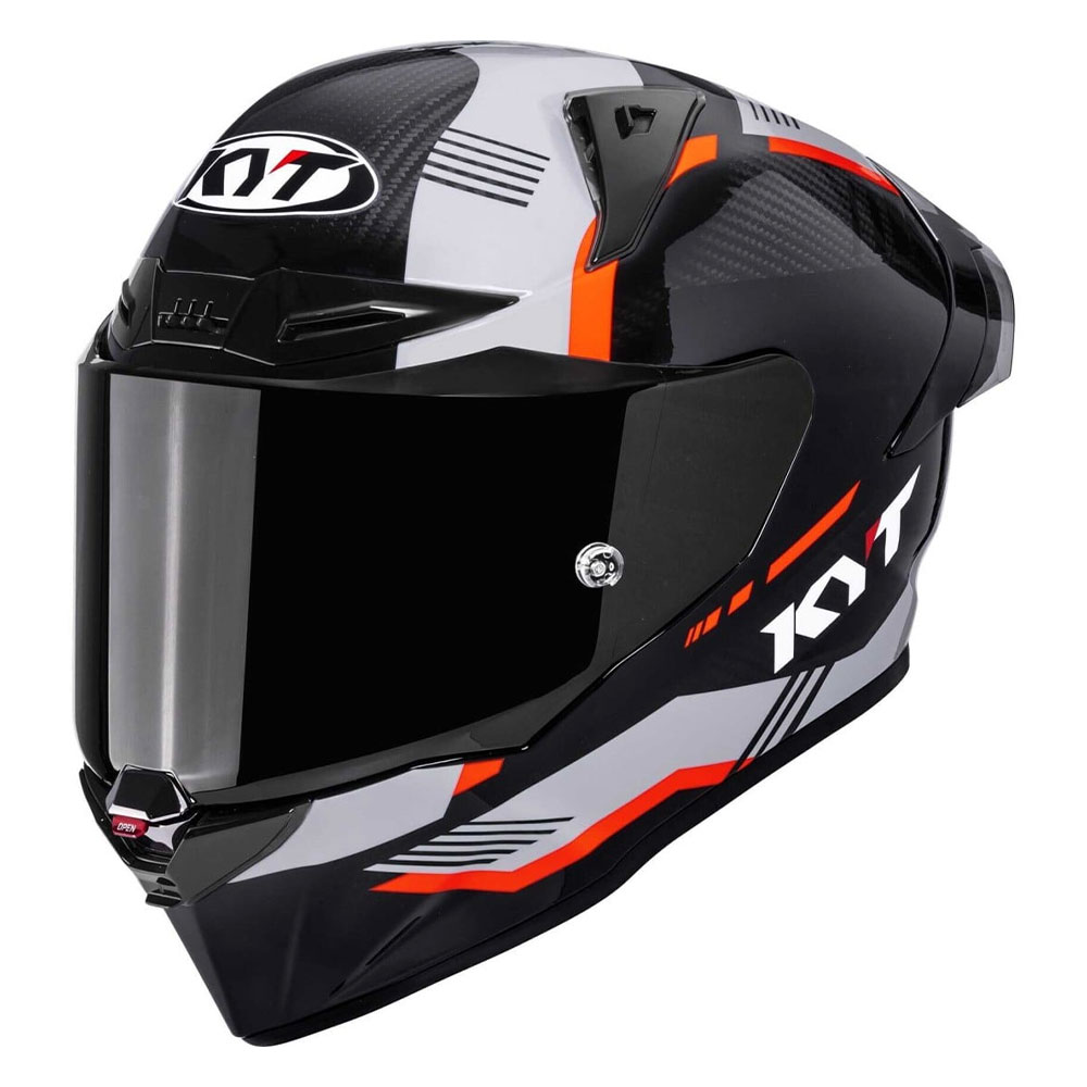 KYT 풀페이스 헬멧 R1R 카본 존 레드