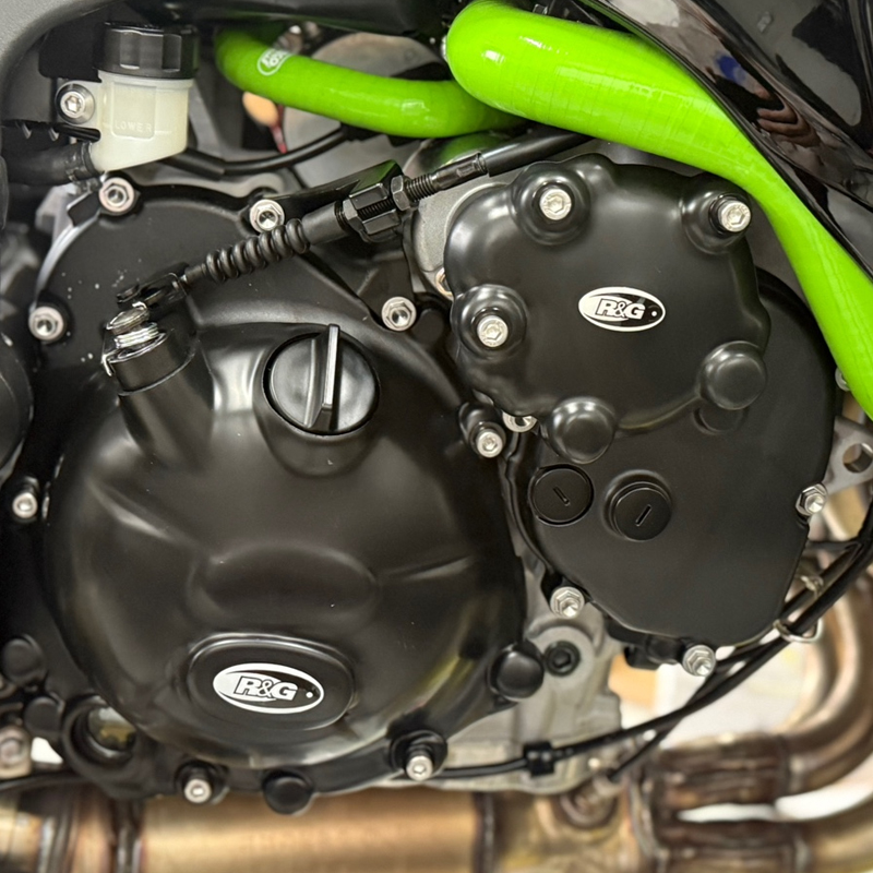R&G 가와사키 ZX6R 09이상 엔진케이스커버세트(3PC) KEC0020BK