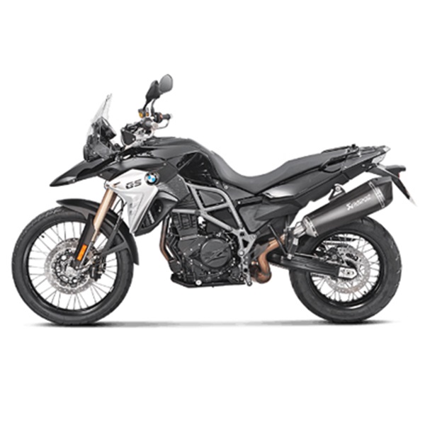 아크라포빅 BMW F800GS/ADV 17이상 슬립온 머플러 (블랙티탄) S-B8SO6-HZAABL