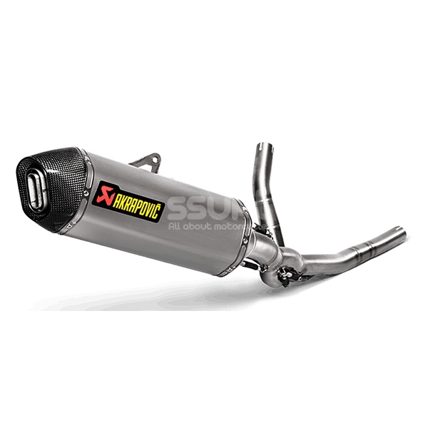 아크라포빅 스즈키 브이스트롬650/XT 17-21 머플러(풀시스템/티탄) S-S6R9-WT