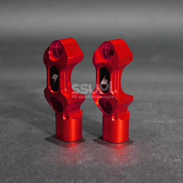 바이커스 PCX125 10-24 CNC 미러 업 킷 레드 UMUK01-RD