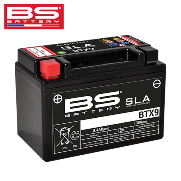 BS BMW S1000RR 17-18 배터리 BTX9