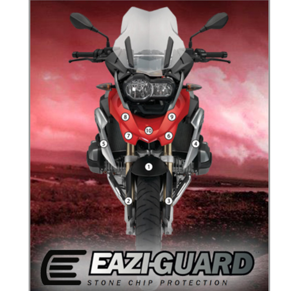 이지가드 BMW R1200GS 14-16 카울 보호 필름 풀 세트