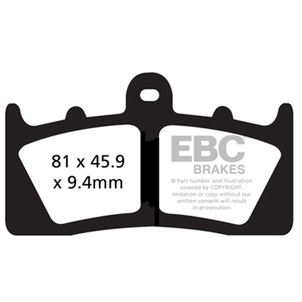 EBC BMW K1600GT/GTL ' 11이상 브레이크 패드 (앞) FA613HH