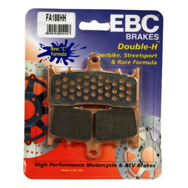 EBC 가와사키 ZX12R 00-03 A,B타입 브레이크패드(앞) FA188HH