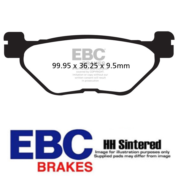 EBC 야마하 티맥스530 08이상, 티맥스560 브레이크 패드 (뒤) FA319/2HH