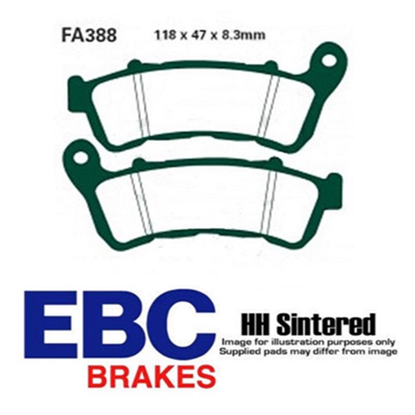 EBC 혼다 포르자300 14이상, PS250 06이상, NC700 12이상 브레이크 패드 (앞) FA388HH