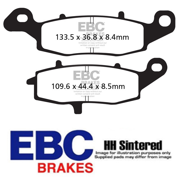 EBC 스즈키 SV650 16-18 (앞/좌), 19이상 (좌/우 같이 사용) 브레이크 패드 FA231HH