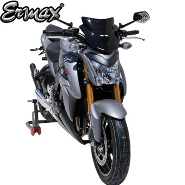ERMAX 스즈키 GSX-S1000 / S1000F 15-20 윈드스크린 라이트블랙/37cm 06040108