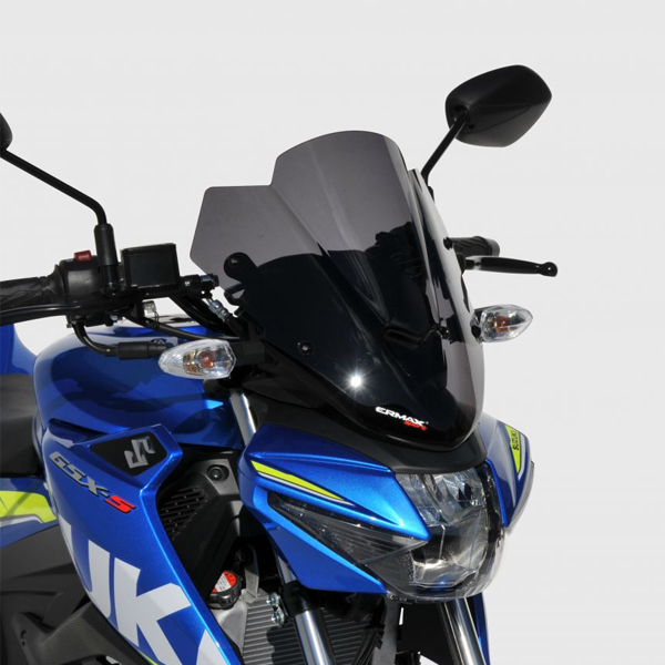 ERMAX 스즈키 GSX-S125 17이상 윈드스크린 라이트블랙