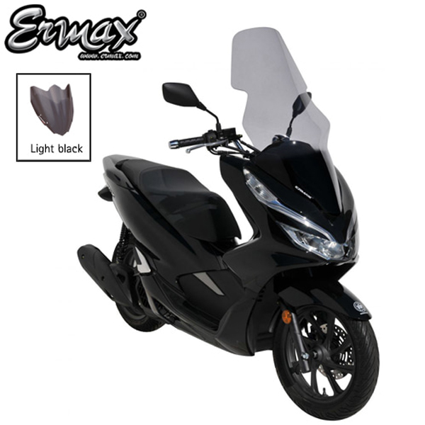 ERMAX 혼다 PCX125 19-20 윈드스크린 라이트블랙 0101P9403