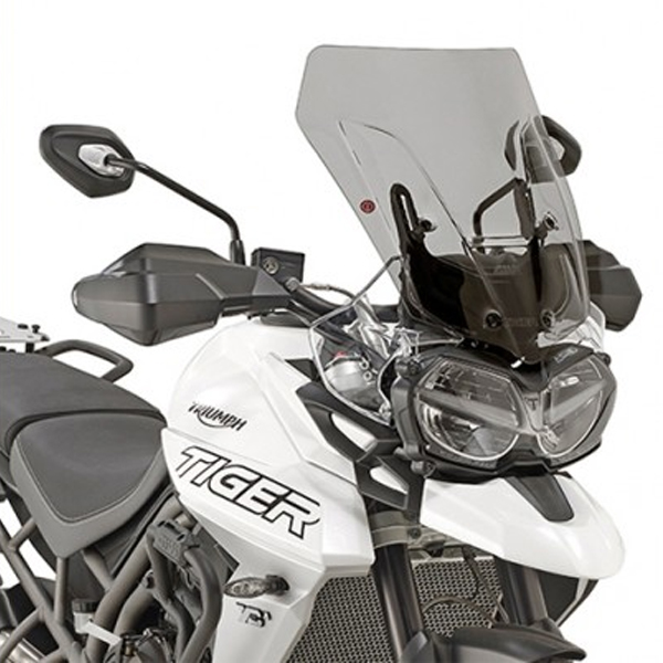 GIVI 트라이엄프 타이거 800XC, XR 18이상 윈드스크린 (스모크) D6413S