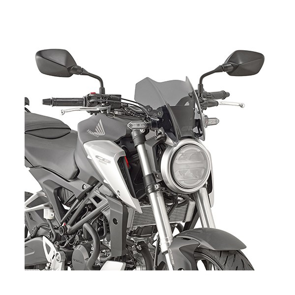 GIVI 혼다 CB125 18이상 윈드스크린 (스모크) A1164