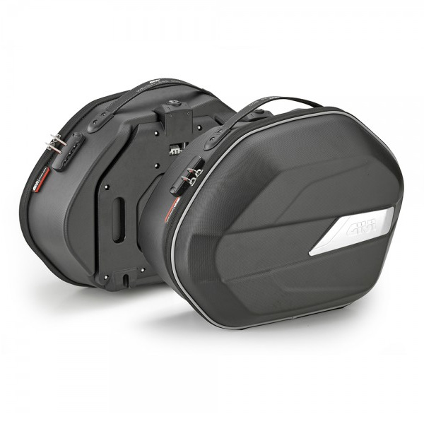 GIVI 초경량 ABS 웨이트레스 좌/우 사이드케이스 세트 (25L/블랙) WL900-SET