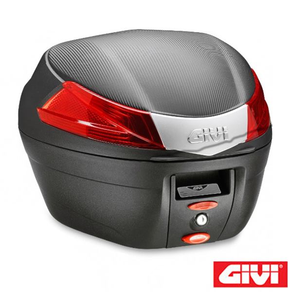 GIVI 34리터 탑박스 (레드 리플렉터) B34N