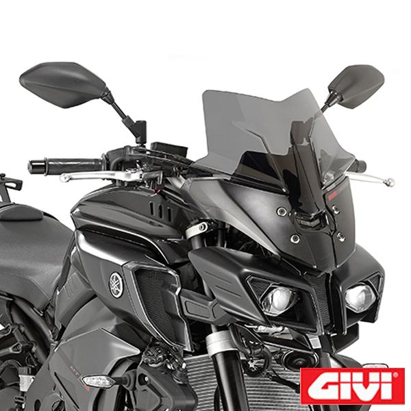 GIVI 야마하 MT-10 16-21 스포츠 윈드스크린 (스모크) D2129B