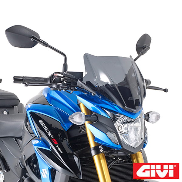 GIVI 스즈키 GSX-S750 17이상 윈드스크린 (스모크) A3113