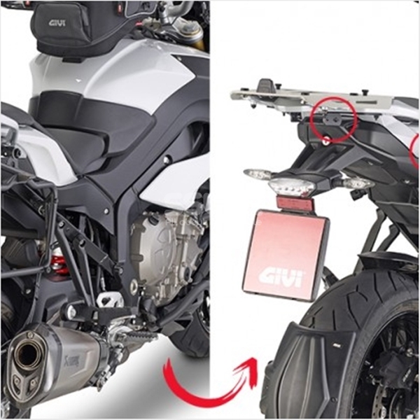 GIVI BMW S1000XR 15-19 사이드케이스 거치대 (신속탈부착식) PLR5119