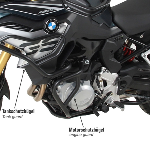 햅코앤백커 BMW F800GS 24이상, F850GS F750GS 18이상 탱크가드 블랙