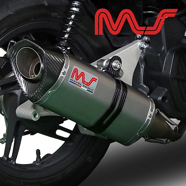 마블 혼다 PCX125 13-17 풀시스템 머플러 (스텐) MVEX04S